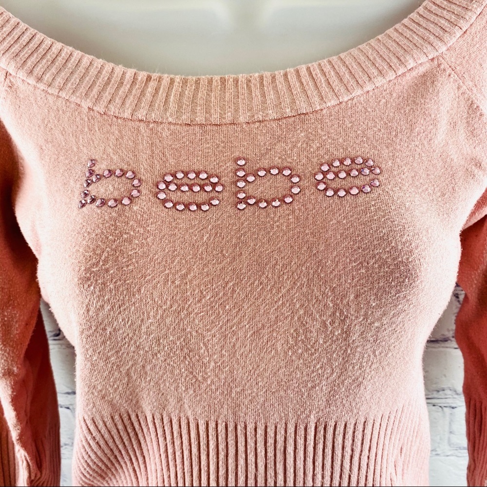 Bebe light pink shirt